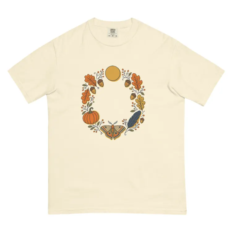 The October Tee in Ivory.