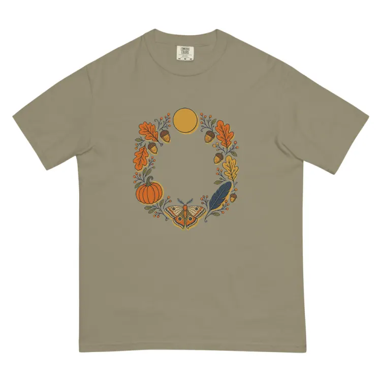 The October Tee in Sandstone.