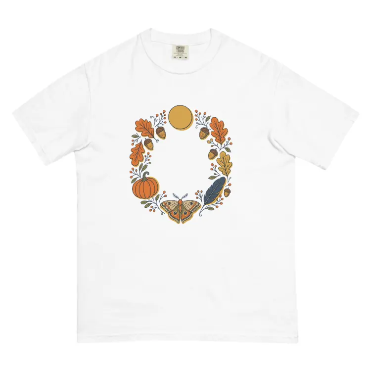 The October Tee in White.