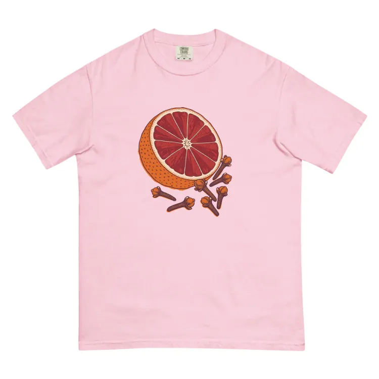 The Blood Orange & Clove Tee in Blossom.