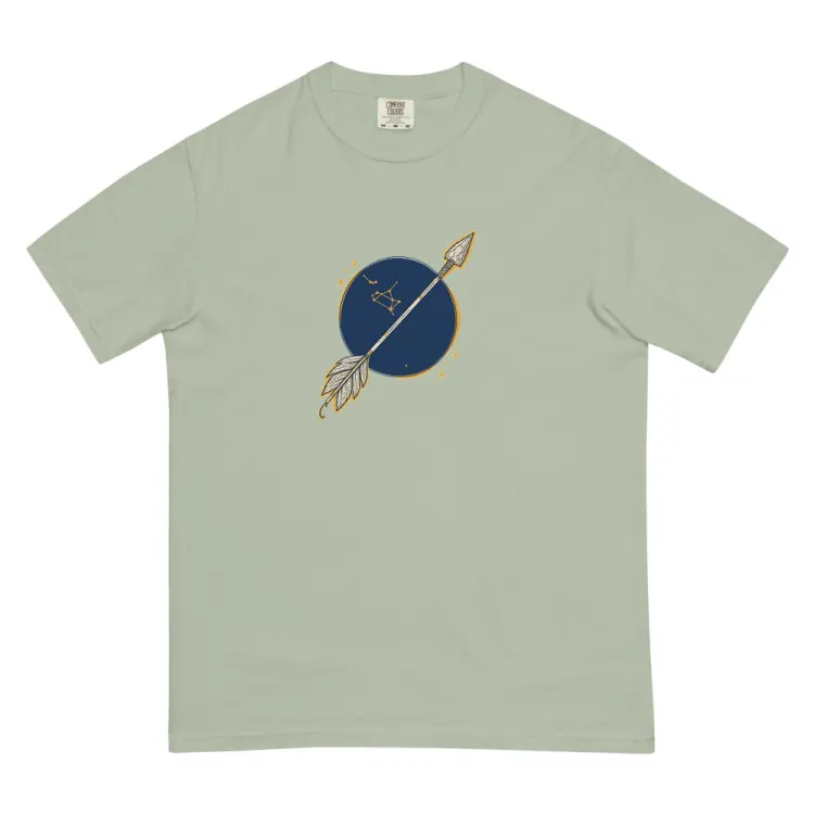 The Born Under Sagittarius Tee in Bay.