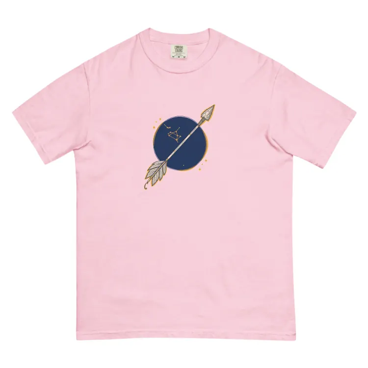 The Born Under Sagittarius Tee in Blossom.