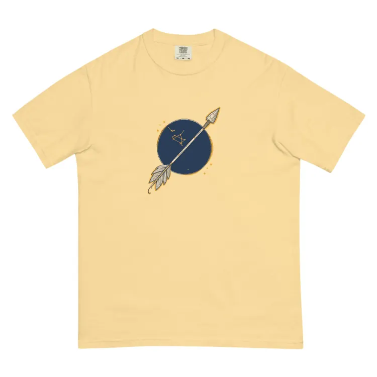 The Born Under Sagittarius Tee in Butter.