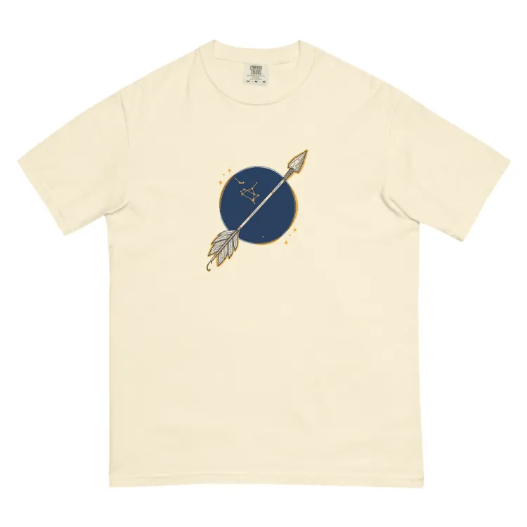 The Born Under Sagittarius Tee in Ivory.