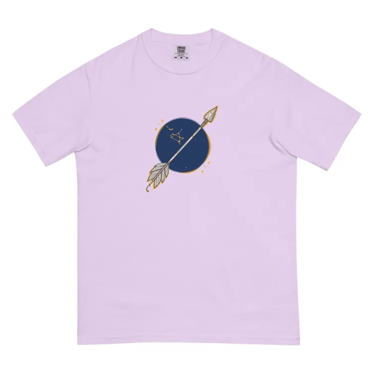 The Born Under Sagittarius Tee in Orchid.