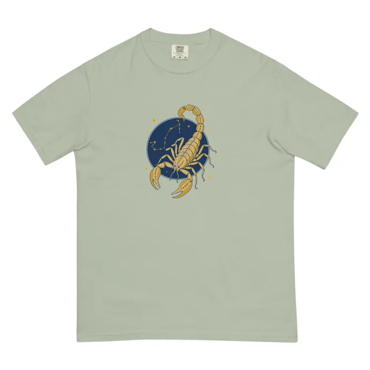 The Born Under Scorpio Tee in Bay.