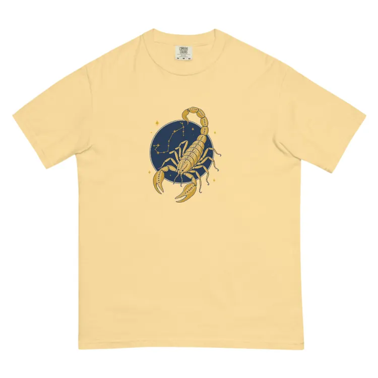 The Born Under Scorpio Tee in Butter.