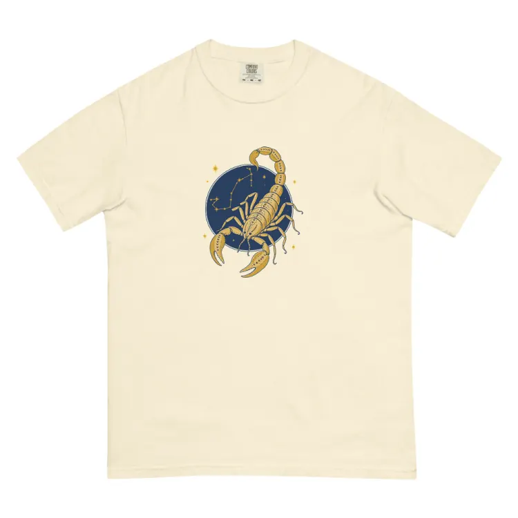 The Born Under Scorpio Tee in Ivory.
