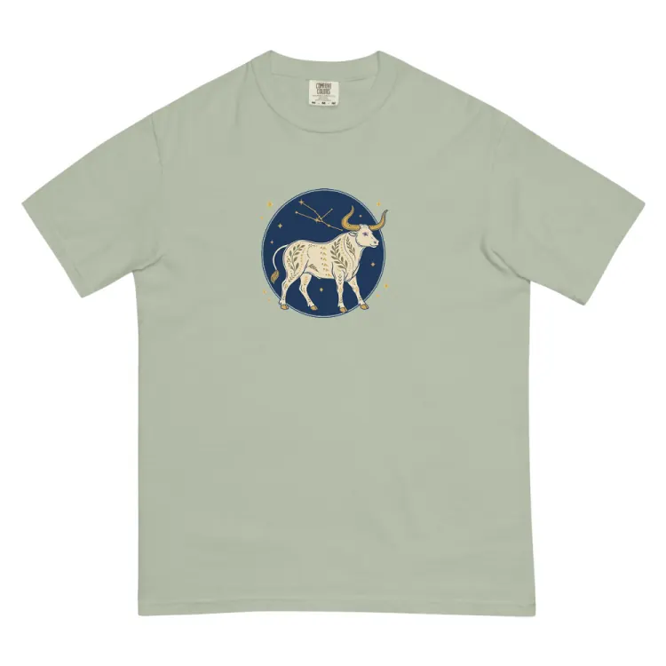 The Born Under Taurus Tee in Bay.