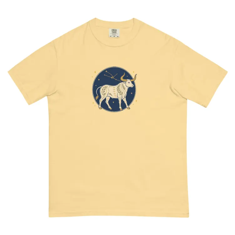 The Born Under Taurus Tee in Butter.