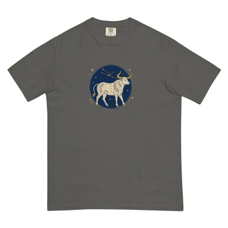 The Born Under Taurus Tee in Pepper.