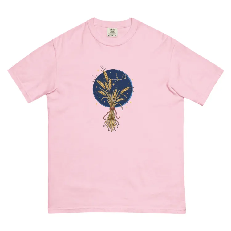 The Born Under Virgo Tee in Blossom.
