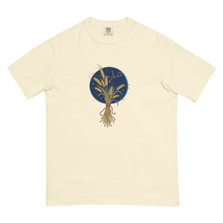 The Born Under Virgo Tee in Ivory.