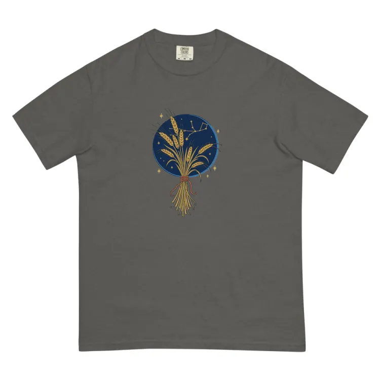 The Born Under Virgo Tee in Pepper.