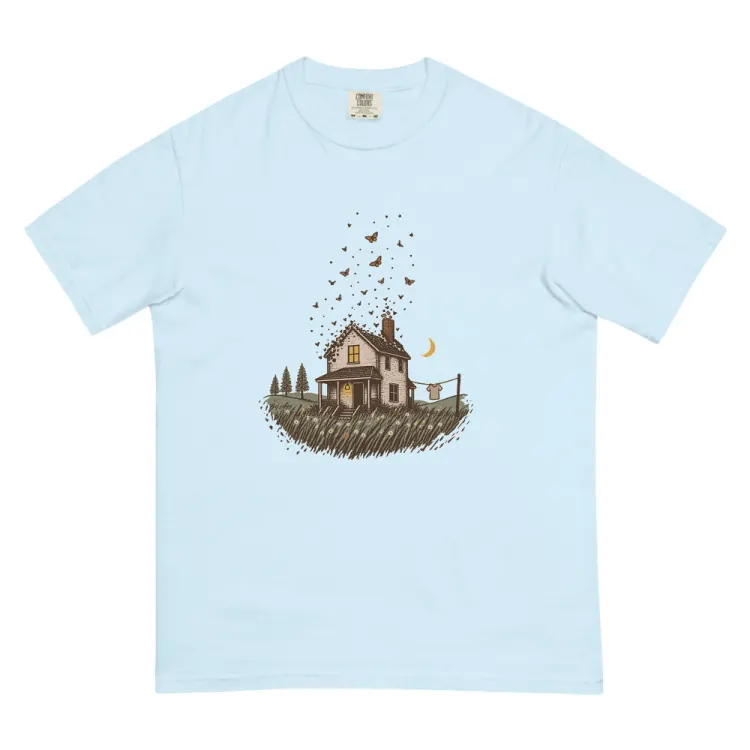 The Old House Tee in Chambray.