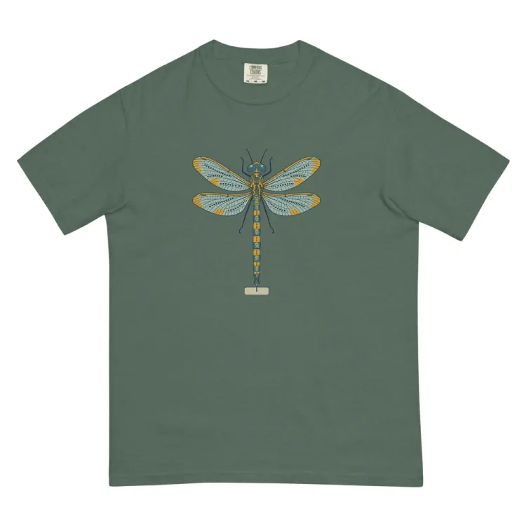 The Dragonfly Tee in Blue Spruce.