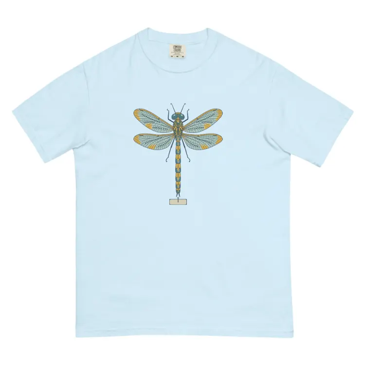 The Dragonfly Tee in Chambray.