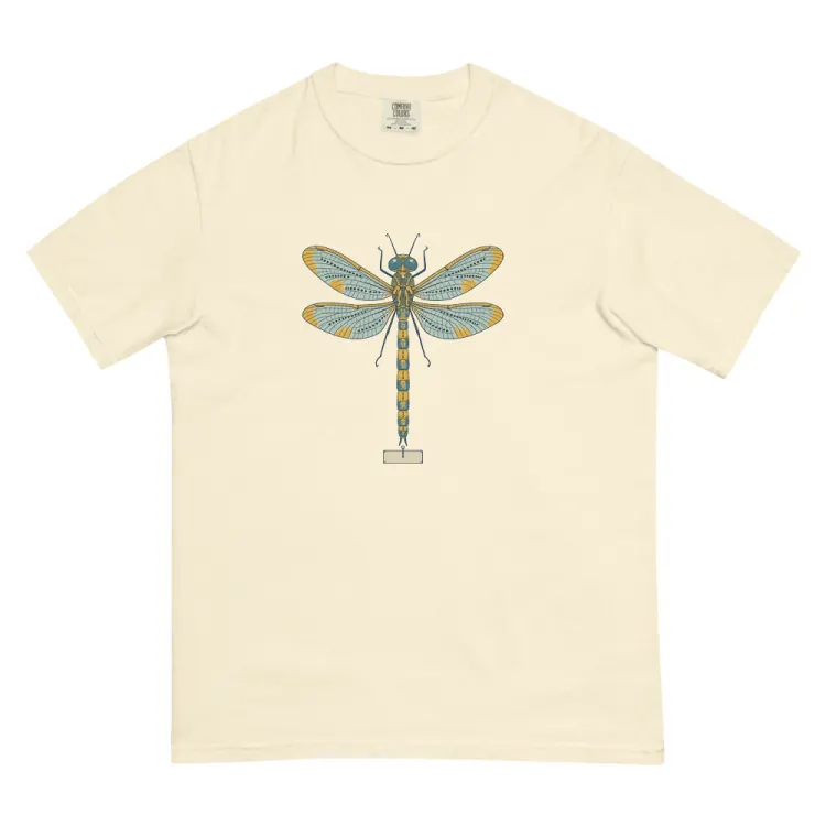 The Dragonfly Tee in Ivory.