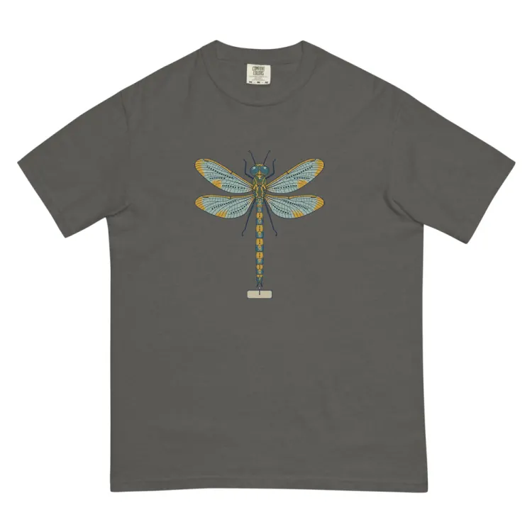 The Dragonfly Tee in Pepper.