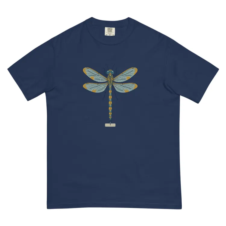 The Dragonfly Tee in True Navy.