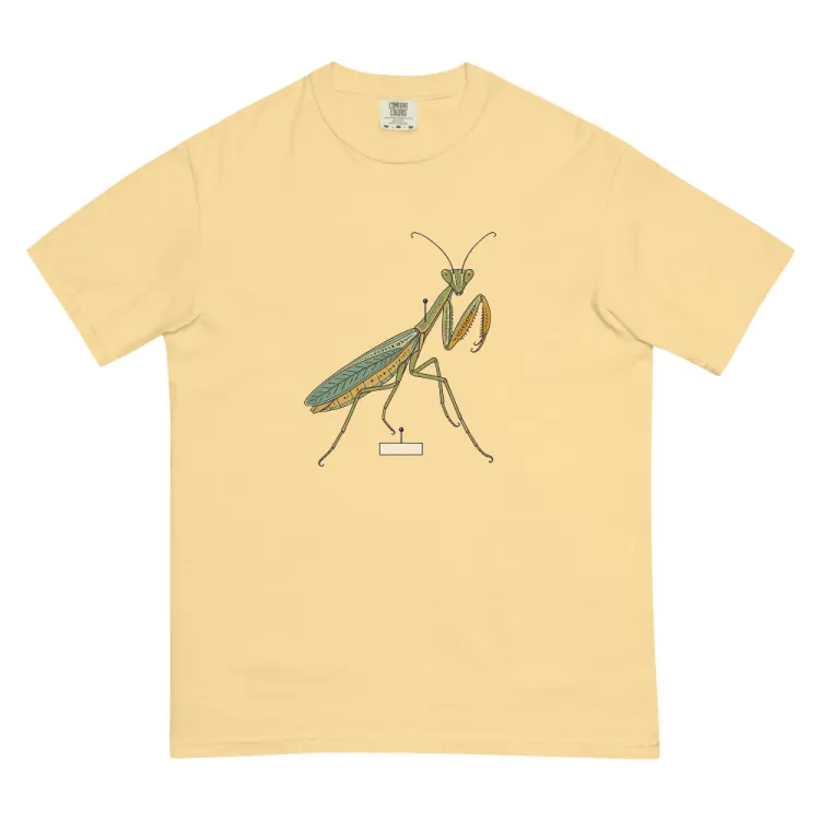 The Praying Mantis Tee in Butter.
