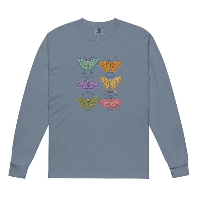 The Six Moths Long Sleeve in Blue Jean.