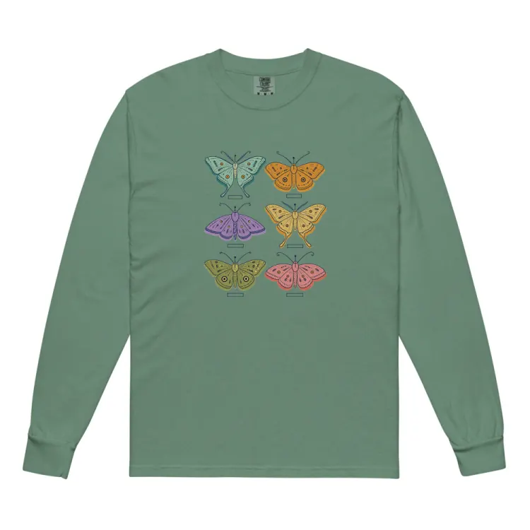 The Six Moths Long Sleeve in Light Green.
