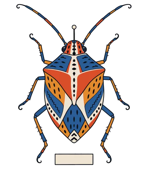 The print on the chosen shirt color, at its printed size.