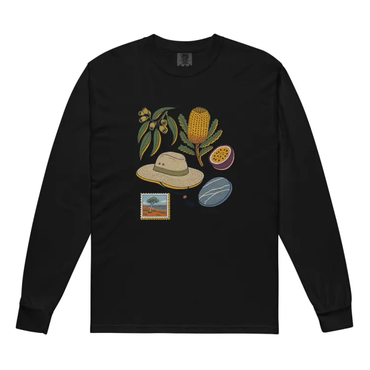 The Australia, Elsewhere Long Sleeve in Black.
