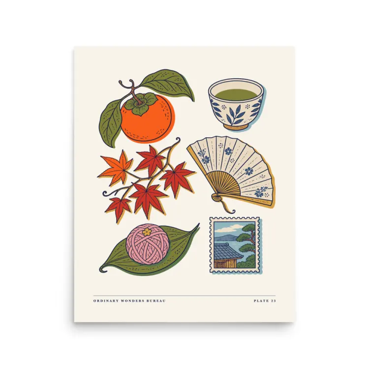 The Kyoto, Elsewhere Art Print in Unframed.