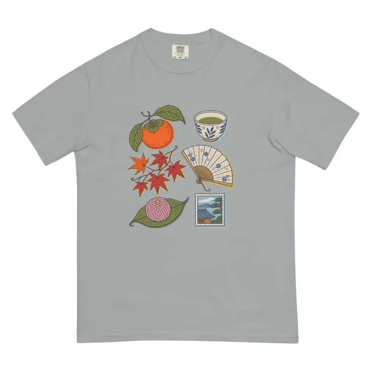 The Kyoto, Elsewhere Tee in Granite.
