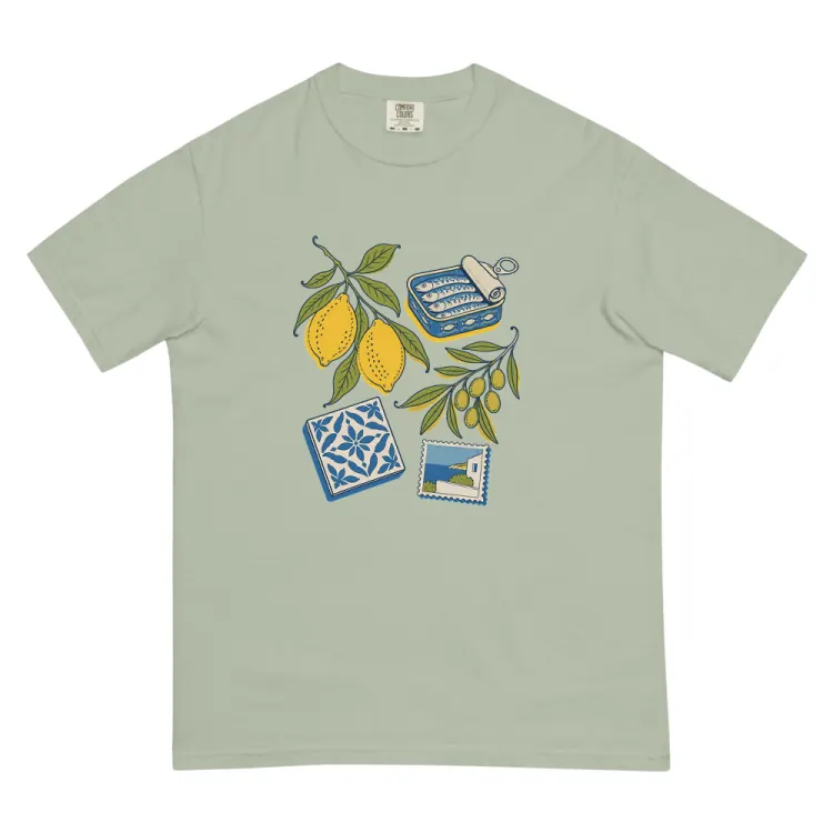 The The Mediterranean Tee in Bay.