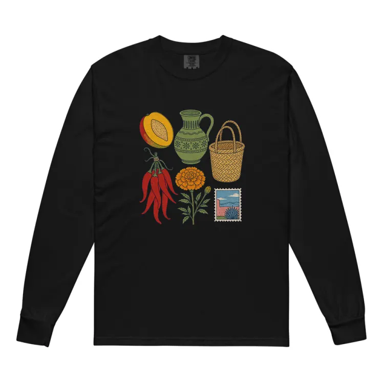 The Oaxaca, Elsewhere Long Sleeve in Black.