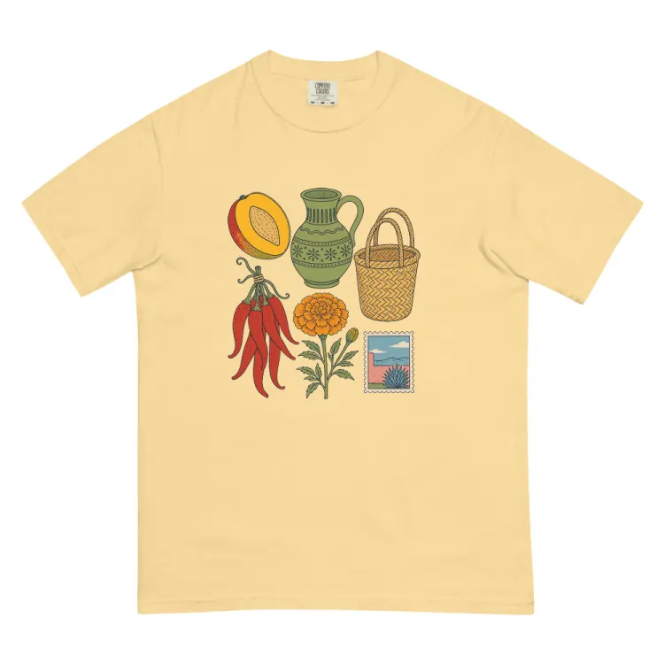 The Oaxaca, Elsewhere Tee in Butter.