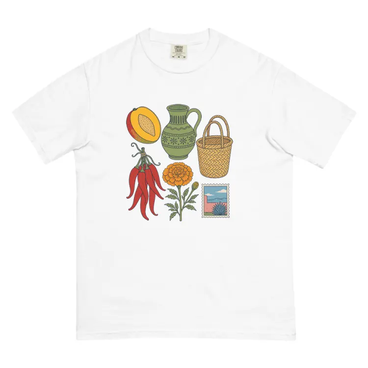 The Oaxaca, Elsewhere Tee in White.