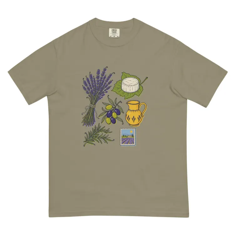 The Provence, Elsewhere Tee in Sandstone.