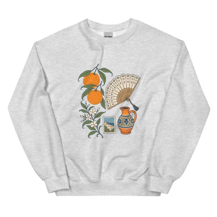 The Seville, Elsewhere Crewneck in Ash.