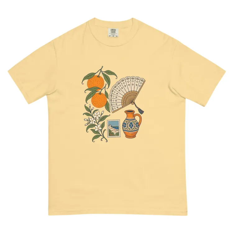 The Seville, Elsewhere Tee in Butter.