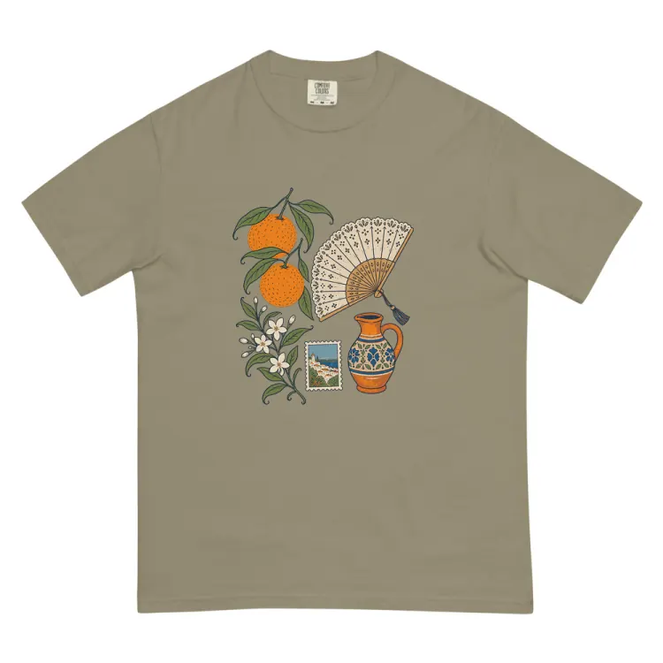 The Seville, Elsewhere Tee in Sandstone.