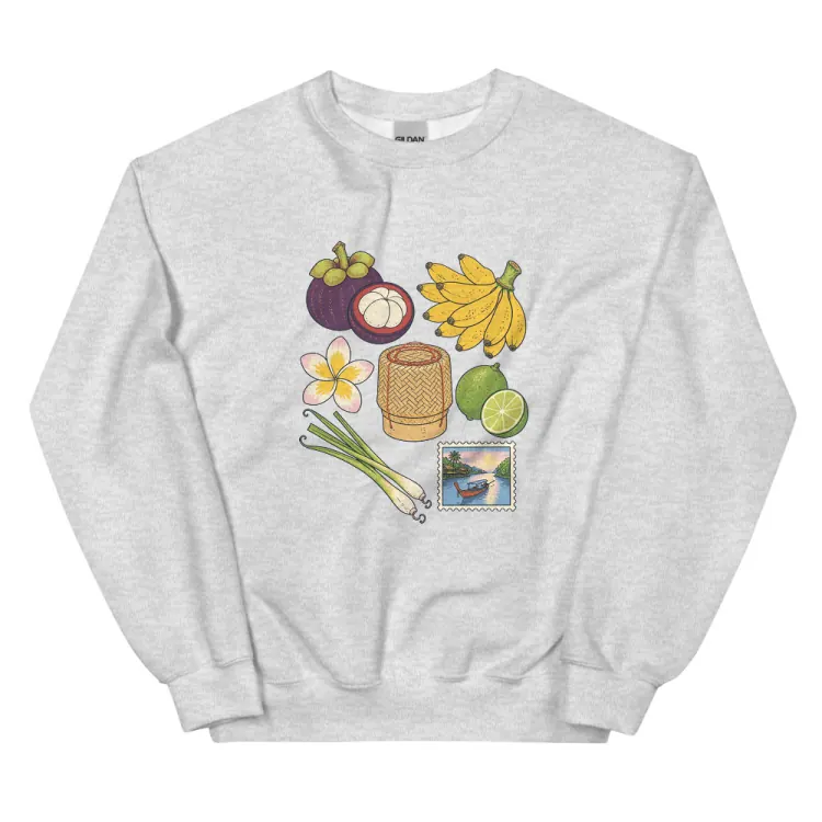 The Thailand, Elsewhere Crewneck in Ash.