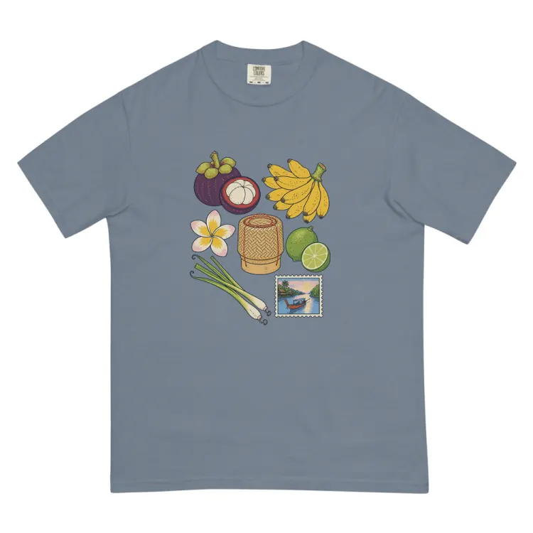 The Thailand, Elsewhere Tee in Blue Jean.