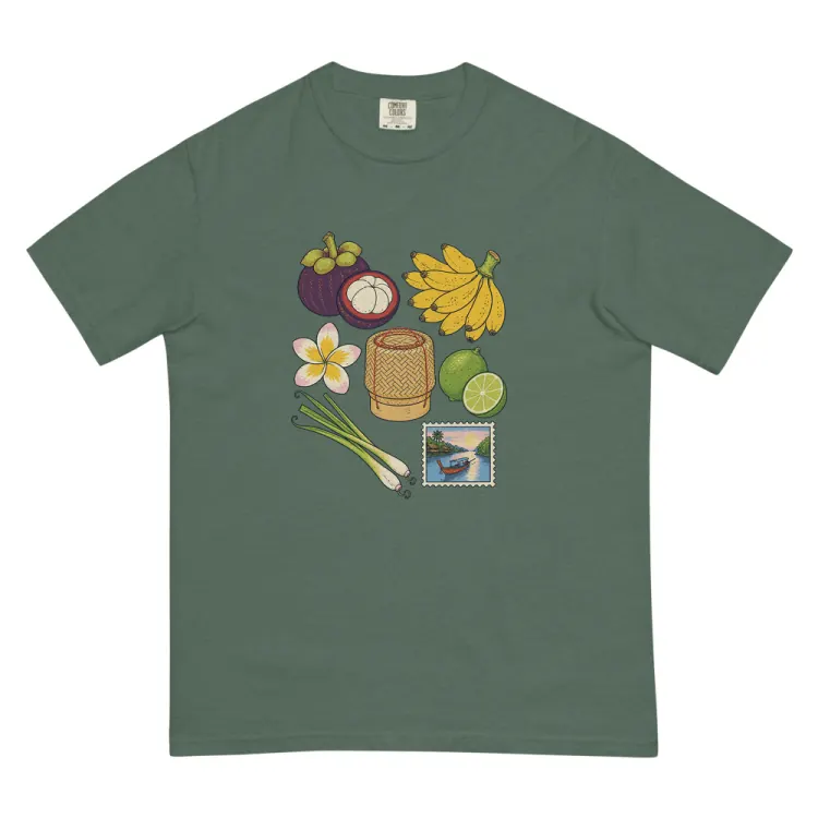 The Thailand, Elsewhere Tee in Blue Spruce.