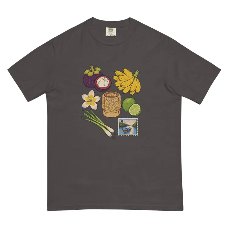 The Thailand, Elsewhere Tee in Graphite.