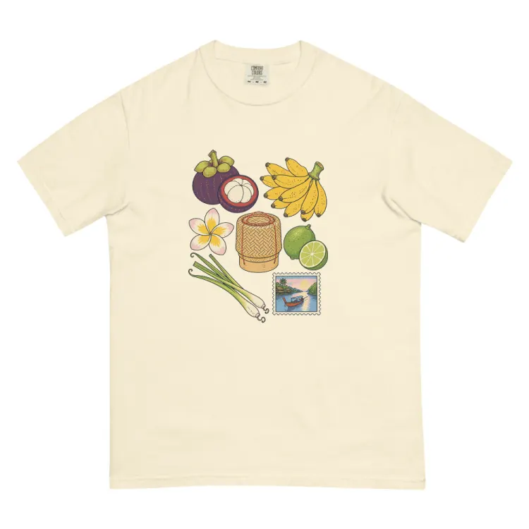 The Thailand, Elsewhere Tee in Ivory.