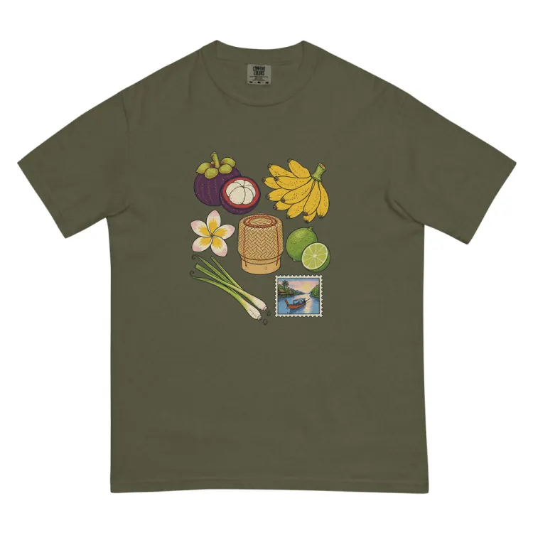 The Thailand, Elsewhere Tee in Sage.