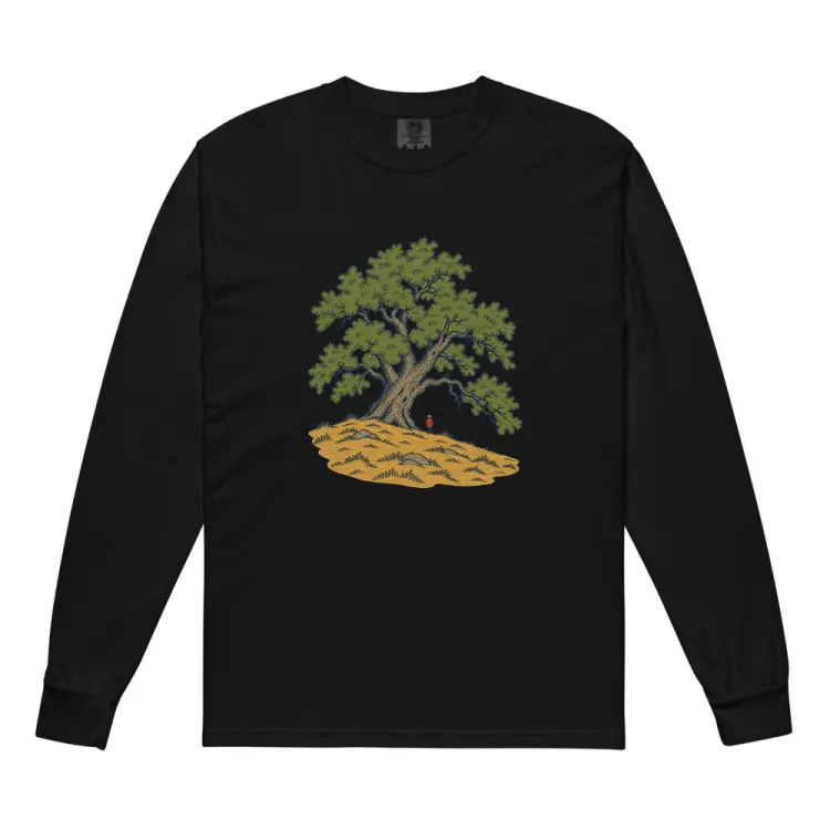 The The Old Oak Long Sleeve in Black.