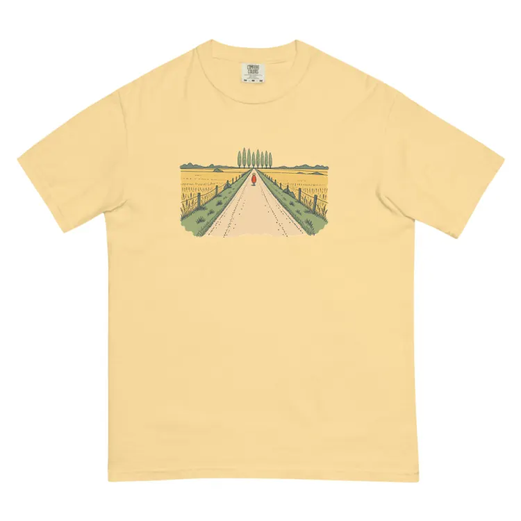 The The Long Road Tee in Butter.
