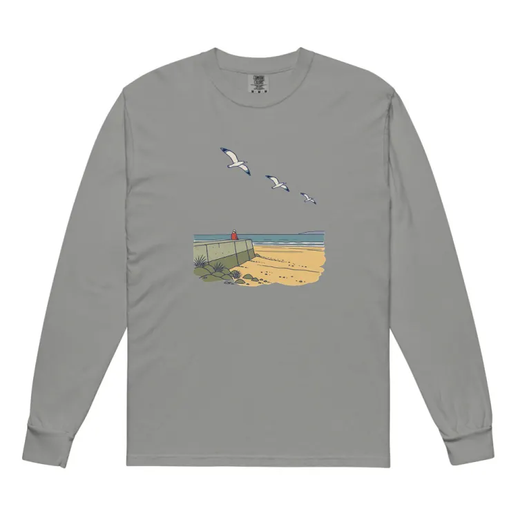 The The Sea Wall Long Sleeve in Grey.