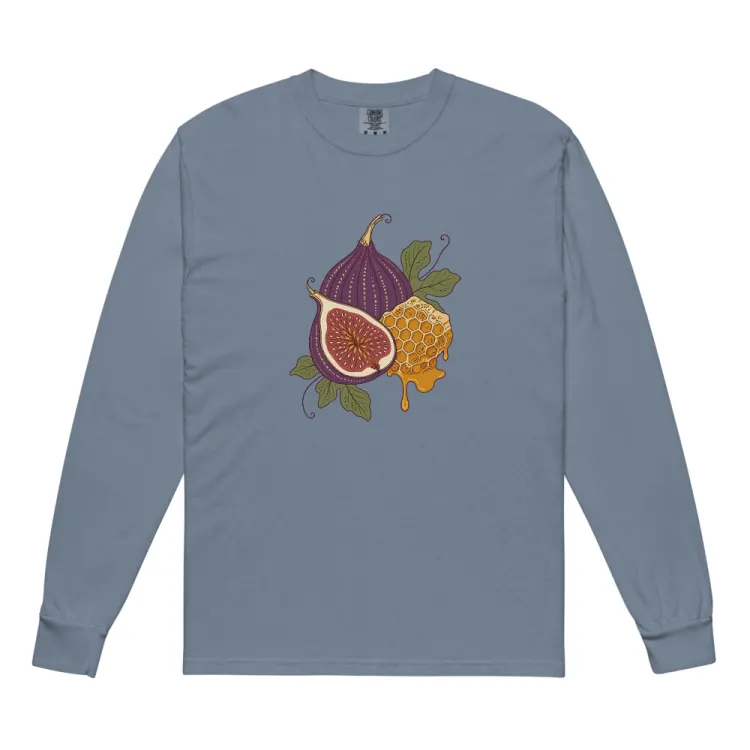 The Fig & Honey Long Sleeve in Blue Jean.