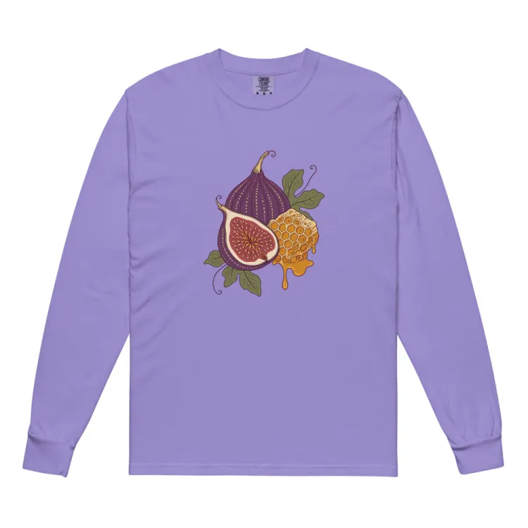 The Fig & Honey Long Sleeve in Violet.